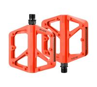 Pédales plates pour vélo de course et trekking, pédales de rechange réfléchissantes avec 10 broches antidérapantes pour les personnes âgées, l'entraînement à la maison, la gym en intérieur et les