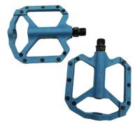 Pédales plates pour vélos en fibre de nylon, antidérapantes, larges et plates à roulement scellé, plate-forme de cyclisme pour vélo de route, fibres de nylon durables, pédales de vélos de montagne