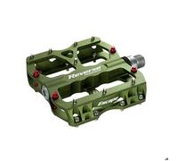 Reverse Pédales VTT Escape Plat Paire Argenté/Vert