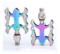 Pédales pour Brompton Alliage Aluminium Roulement Scellé Pédales | Alliage aluminium, libération pour rapide, design anti-dérapant, idéal pour brompton, montage facile