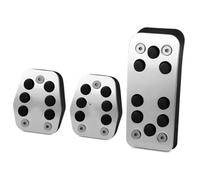 Pédales Pour Gaz Et Frein Pour Ford Pour Focus 2 3 4 MK2/3/4 Pour Kuga Pour Escape RS ST 2005-2017 Jeu Pédales Embrayage Accélérateur Frein Avec Revêtements Pédale Voiture(Black ST MT No Rest)