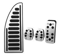 Pédales Pour Gaz Et Frein Pour Ford Pour Focus 2 3 4 MK2/3/4 Pour Kuga Pour Escape RS ST 2005-2017 Jeu Pédales Embrayage Accélérateur Frein Avec Revêtements Pédale Voiture(Black ST MT and Rest)