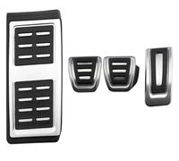 pédales Pour Seat Leon 5F MK3 2014-2023 Couvre Pédales De Voiture Ensemble(MT With Rest)