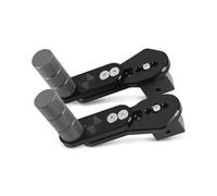 Pédales Repose-pied Pour MT-07 MT09 FZ09 MT10 R6 R3 R15 R25 FZ8 FZ1 FZ6 XJ6 Moto Réglable Multi-angle Télescopique Repose-pieds Arrière Pédale(Titane)