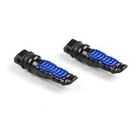 Pédales Repose-pieds Moto Universal Motorcycle Arrière Pieds Pieds Pieds Pédales Pédales Scooter Scooter Foot-Peg Pedal Modification de la pédale Aluminium Repose-pieds de Moto (Color : Bleu)