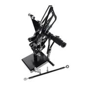 Pédales Repose-Pieds pour T595 T509 955i pour Daytona 1997-2005 Repose-Pieds Reculés pour Motos, Pédale De Frein Et De Sélecteur De Vitesse(1)