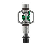 Crankbrothers Pédales Egg Beater 2 – Argenté, ressort vert