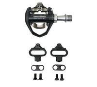 Shimano Pédales SPD ES600 – Noir / Argenté (Gris foncé)