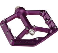 Pédales Spank Oozy - Plateforme, Aluminium, 9/16", Violet