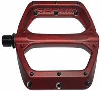 Pédales Spank Spoon DC - Plateforme Aluminium 9/16 Rouge