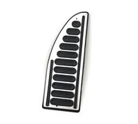 Pédales sport voiture Compatible avec Ford pour Fiesta MK6 2009-2021 couvre-pédales d'accélérateur de frein de style de voiture.(3pcs for MT)