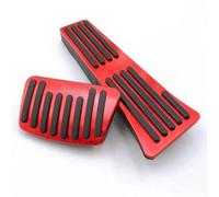 Pédales sport voiture Compatible avec Hyundai pour Sonata LF 2015-2018 Voiture Pied Accélérateur Pédale De Frein Pad Pad Couverture(Red)
