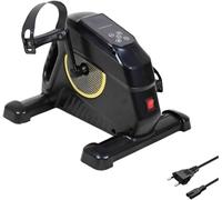 Pédales statiques pour personnes âgées - Machine d'exercice à la maison électrique assise avec écran numérique - Pédalier électrique pour personnes âgées et rééducation