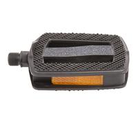 Pédales STEADY BEACH M-WAVE, plastique, antidérapantes, noires