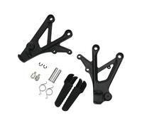 Pédales Support De Repose-Pieds Avant pour Moto, Compatible pour CBR600 F4 1999-2000 pour F4I 2001-2006 Cale Pied Moto(Sand Black)
