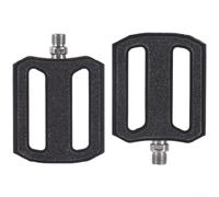 Pédales Vélo Alliage Léger Sablage Pédales Vélo Alliage Léger | pour surface texturée antidérapante, grip accru, stabilité optimale, sécurité en ville et route, finition noire mate