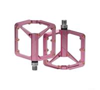 Pédales Vélo Aluminium 13x11cm 3 Axes Pédales Vélo Aluminium | Structure légère et solide, pour surface antidérapante, stabilité en wet conditions, idéal montagne et route