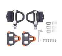 Pedales Vélo Auto-Bloquantes, Nylon Léger, Compatible - Design Aérodynamique, Résistance Supérieure, Sécurité et Contrôle Améliorés
