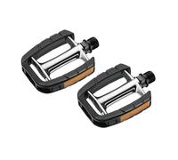 Pédales vélo de ville anti-dérapantes axe Boron 7 mm - la paire