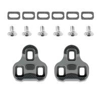 Pédales Vélo Route Compatibles avec Look Keo Cleats D'accessoires de Vélo | Antidérapants Cales Chaussures Pédales 3 Trou Angle Réglable 4.5° pour Cyclistes de Route et Course Gris