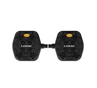 Paire de pedales plates look trail grip noir