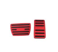 Pédales Voiture Pédale D'accélérateur Frein Et D'embrayage En Alliage D'aluminium Pour Accord 10e 2018 2019 CYPMDW(Red 2pcs)