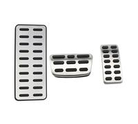 Pédales Voiture Plaques Pour Hyundai IX25 Pour Creta Pour Accent Pour Verna Pour Solaris Pédales De Voiture Accélérateur Frein Embrayage Repose Pieds Couvre Pédale(3Pcs AT with rest)
