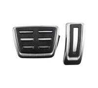 Pédales Voiture Pour A3 8V 2013 2014-2019 Q2 2016-2024 LHD Pédales Frein À Carburant Antidérapant Repose-pieds Pédales Couvre Acier Inoxydable AT MT(AT without Rest)
