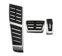 Pédales Voiture Pour A5 B8 2007-2015 Pour A4 B8 8K Pour A6 C7 Pour Q5 8R Pédales Voiture RHD Gaz Carburant Frein Repose-pieds Mort Couvre-pédale(AT with Rest)