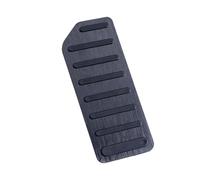 Pédales Voiture Pour Accord 2018-2025 Repose-pieds En Aluminium Frein À Main Accélérateur Pédale Noir Et Argent CYPMDW(Black Footrest only)