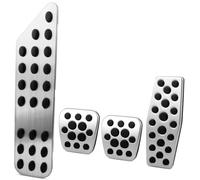Pédales Voiture Pour Benz Classe V Pour Vito Pour Metris Pour Viano V260 W639 W447 Couvercle de pédale de frein à essence de voiture(4Pcs MT with rest)