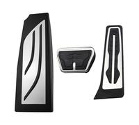 pédales Voiture Pour BMW E60 E61 E63 E64 E70 2004-2010 | Couvercle Pédale Repose-pied Accélérateur(3Pcs AT with rest)