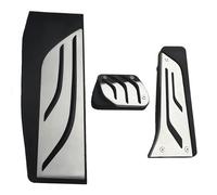 Pédales Voiture pour BMW pour Série 1/2/3/4 pour F20 pour F21 pour F22 pour F30 Carburant Gaz Frein Embrayage Repose-Pied Pédale Pad Couvre Remplacer Pédales Frein Caoutchouc(at a)