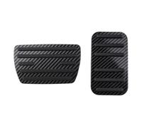 Pédales Voiture Pour Civic Pour CRV Pour Jade Pour Accord Pour Elysion Pour Odyssey Fibre Carbone Acier Inoxydable Carburant Frein Pédale Gaz Couverture Couvre Pédales Dembrayage