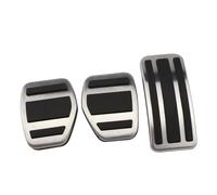 Pédales Voiture Pour Cltroen C3 C4 pour DS 3 4 6 DS3 DS4 DS6 Housse de protection pour pédales de voiture(3Pcs MT)