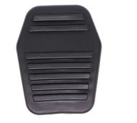 Pédales Voiture Pour Ford Pour Focus 1 MK1 1998-2005 Pour Fusion 2001-2012, couvre-pédales de frein et d'embrayage en caoutchouc noir(1Pc)