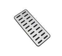 Pédales Voiture Pour Hyundai Ix25 Pour Creta Pour Accent Pour Verna Pour Solaris Pour Rio Pour Soul Car Fuel Frein Repose-pieds Pédales Auto Pédale Couvre Couvre Pedale(1piece rest pedal)