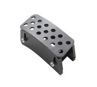 Pédales Voiture Pour Jeep pour Wrangler JK pour JKU 2007-2017 Couvercle d'extension de pédale d'accélérateur Repose-pied réglable Coussin d'accélérateur(Noir)