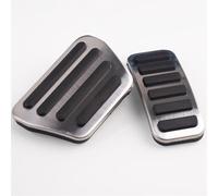 Pédales Voiture Pour Land pour Rover pour Discovery 5 2017-2020 repose-pieds jeu de couvercles de pédale de frein à gaz mort Couvre Pédale d'Embrayage