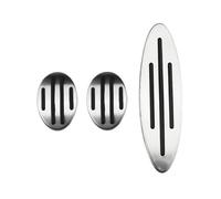 Pédales Voiture pour Mini pour Cooper pour Countryman F60 F54 pour Clubman R55 R50 R60 R53 R61 F55 F56 Couvre-pédale Voiture Pédale Frein à Essence(MT)