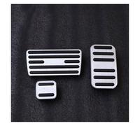 Pédales Voiture Pour Odyssey RB1 RB2 RB3 RB4 RL3 RL4 RL5 Revêtement Antidérapant Pour Repose-pieds Pédales D'accélérateur Pédales Pour Gaz ET Frein(Silver 3pcs)