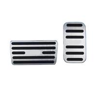 Pédales Voiture Pour Odyssey RB1 RB2 RB3 RB4 RL3 RL4 RL5 Revêtement Antidérapant Pour Repose-pieds Pédales D'accélérateur Pédales Pour Gaz ET Frein(Silver 2pcs)