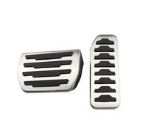 Pédales Voiture Pour Range Pour Rover Pour Evoque Pour Land Pour Rover Pour Discovery Pour Jaguar Pour E-Pace Couvre-pédales Frein Gaz Pédale D'accélérateur Voiture(AT 2 pcs)