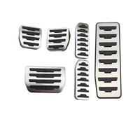 pédales voiture Pour Range Pour Rover Pour Evoque Pour Land Sport Pour Jaguar E-pace Repose-pieds Couvercle Pédale Frein Gaz Pédales Voiture(4Pcs Mt with rest)