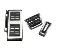 Pédales Voiture Pour Skoda Pour KAMIQ Pour Combi Pour SCALA Pour Octavia Pour Rapid Pour Superb Pour Kodiaq LHD AT MT Auto Car Pedals Pedal Pad Cover Couvre Pedale(Full AT 3 piece)