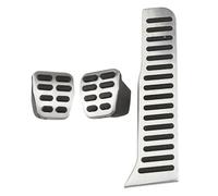 Pédales Voiture Pour Skoda Pour Superb En Acier Inoxydable LHD Pédales De Voiture Gaz Frein Repose-pied Couvre Pédale(3Pcs MT)