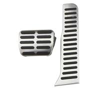 Pédales Voiture Pour Skoda Pour Superb En Acier Inoxydable LHD Pédales De Voiture Gaz Frein Repose-pied Couvre Pédale(2Pcs AT)