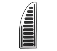 Pédales Voiture Repose-Pieds Pédale Voiture, Couvre-pédale pour Ford pour Focus pour 2/3/4 pour MK2 pour MK3 pour MK4 pour Fiesta pour Mondeo Pédale Capuchons Repose-Pieds