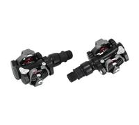 Pédales VTT automatique a billes type SPD avec cales alu Newton Noir
