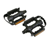 Pédales VTT corps résine cage acier Marwi SP931 9-16" Noir